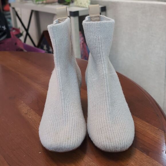 Everlane The Glove Wool Blend Pull On Boot Oatmeal Size 5 - Picture 5 of 14